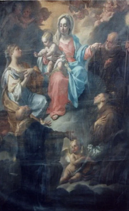 Madonna del Rosario tra Santi Cattedrale di Narni